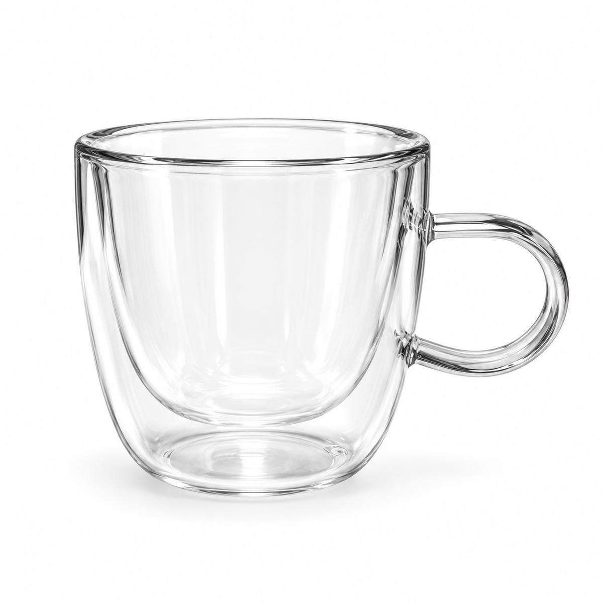 Taza espresso de vidrio de doble pared 100 ml