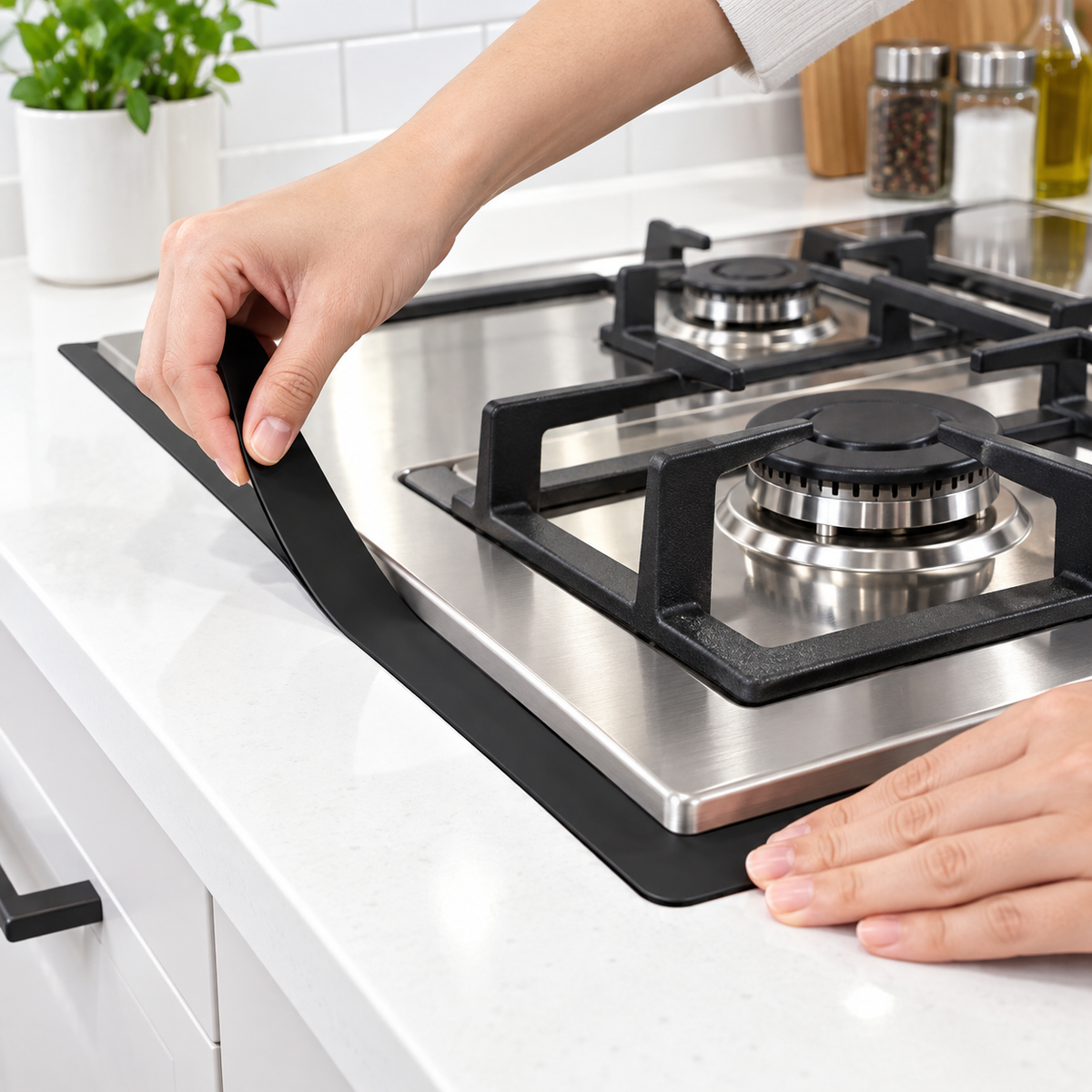 Protector de silicona para ranuras de cocina